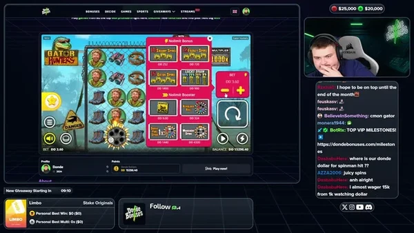 $25,000 START!  $10,000 ĐĐ LEADERBOARD LAUNCHED!  dondebonuses.com