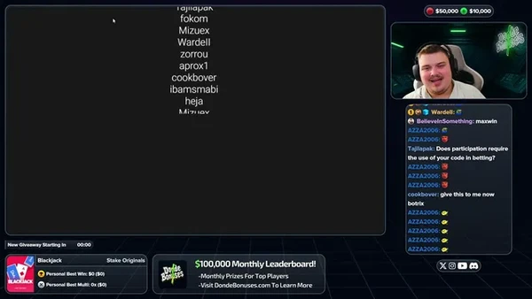$50,000 START.. NEED 500K CASHOUT!  Most Rewarding Casino Creator!  dondebonuses.com