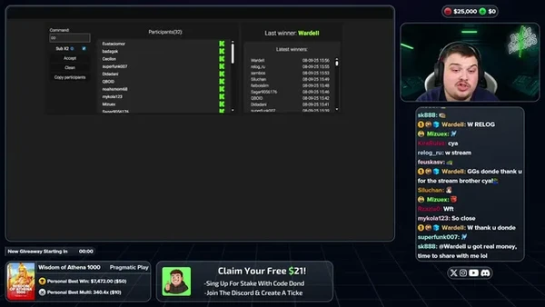 $25,000 STAKE DEPOSIT  Most Rewarding Casino Creator! dondebonuses.com !site !stake !discord