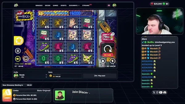 $25,000 START!  $10,000 ĐĐ LEADERBOARD LAUNCHED!  dondebonuses.com